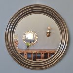 vintage dressing table mirror american style rounded vanity mirror